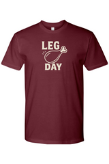 Maroon Thanksgiving t-shirt with 