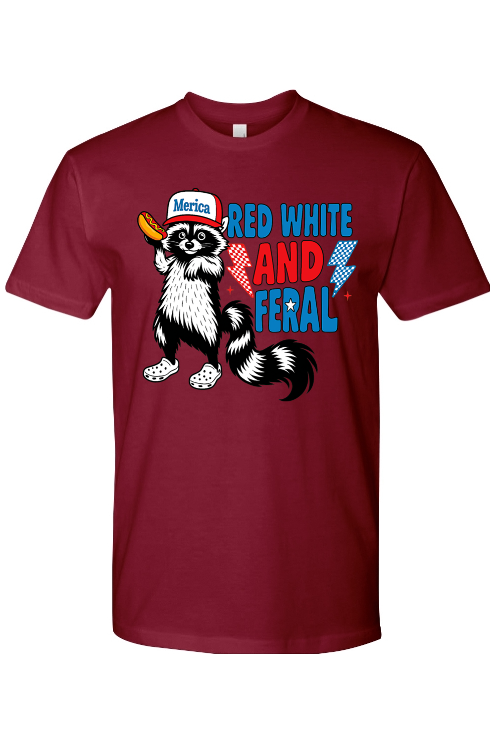 Merica Racoon T-Shirt