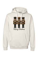Cream Christmas hoodie with 