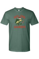 Pine green Christmas t-shirt with 