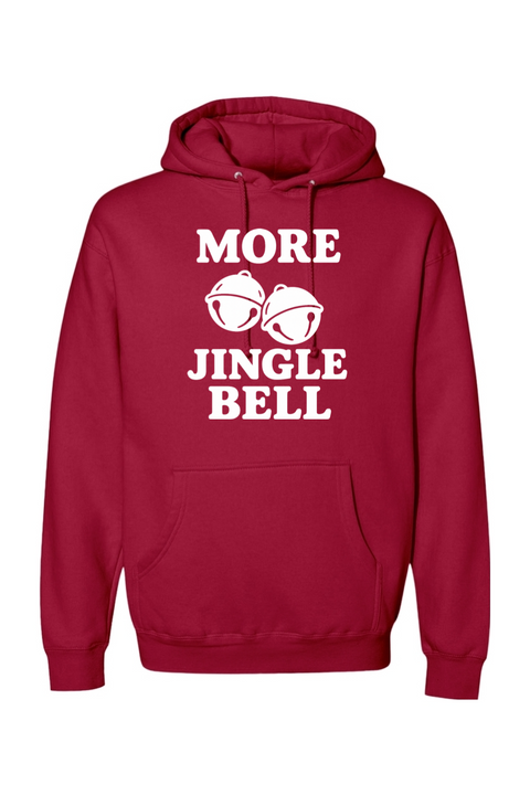 Red Christmas hoodie with 