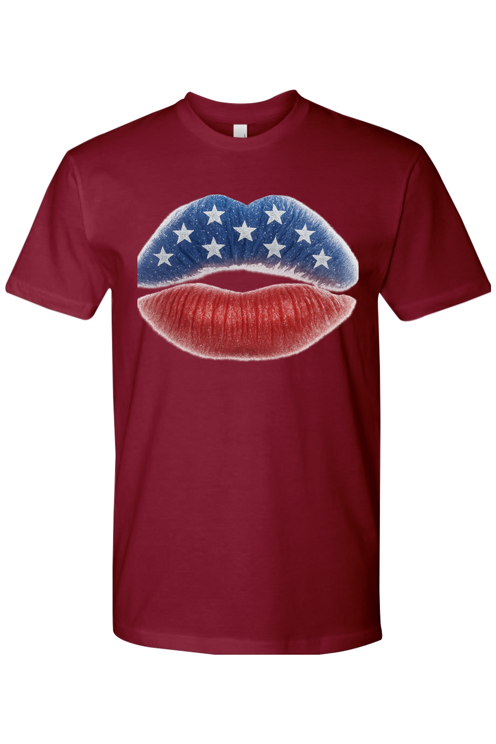 USA Star Lips T-Shirt