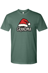 Pine green Christmas t-shirt with 
