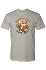 Gray Christmas t-shirt with 