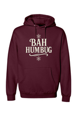 Maroon Christmas hoodie with 