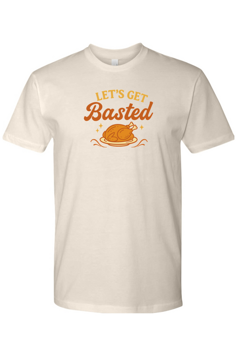 Cream beige Thanksgiving t-shirt with 