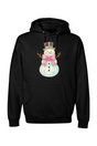 Watercolor Snowman Hoodie