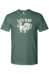 Pine green Thanksgiving t-shirt with 