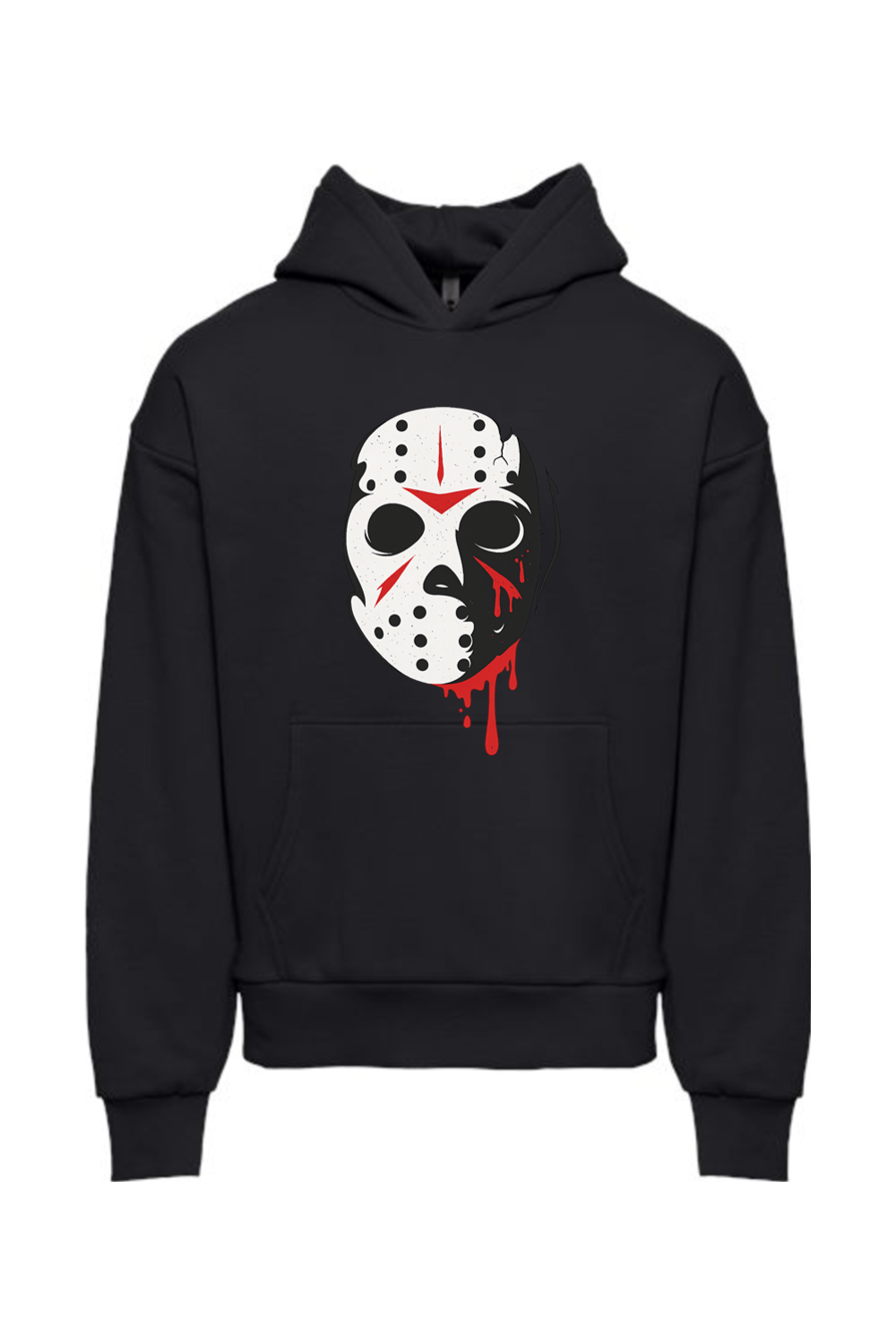 Dripping Fear Mask Hoodie