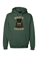 Green Christmas hoodie with 