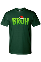 Dark green Christmas t-shirt with 