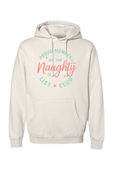 Cream Christmas hoodie with 