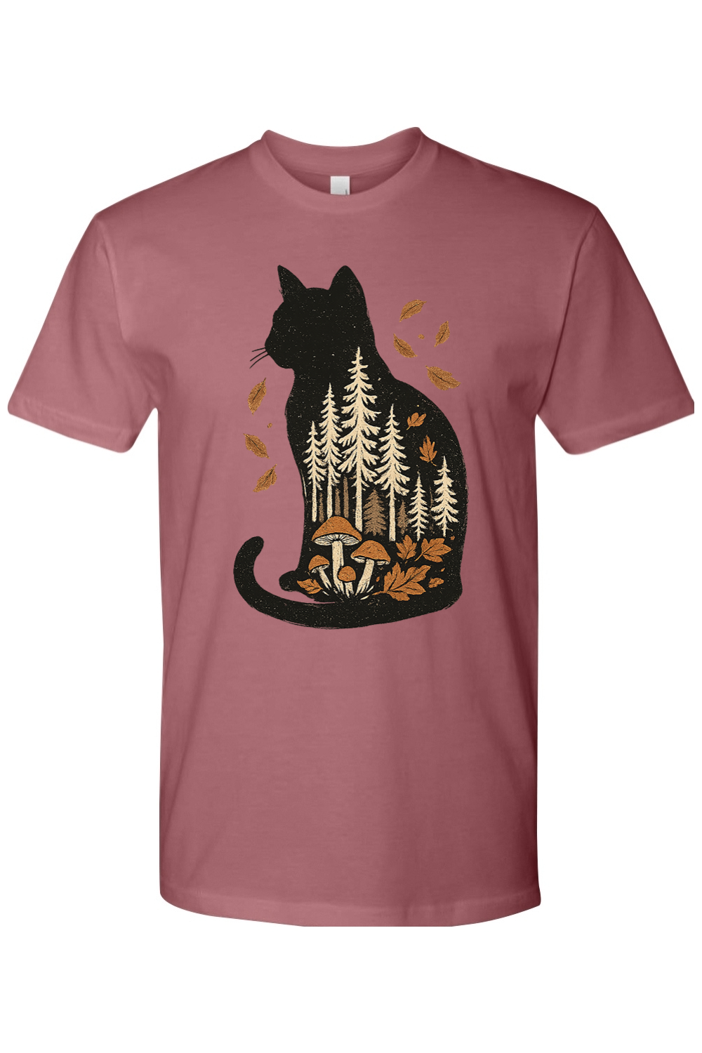Cat of Autumn Leaves T-Shirt