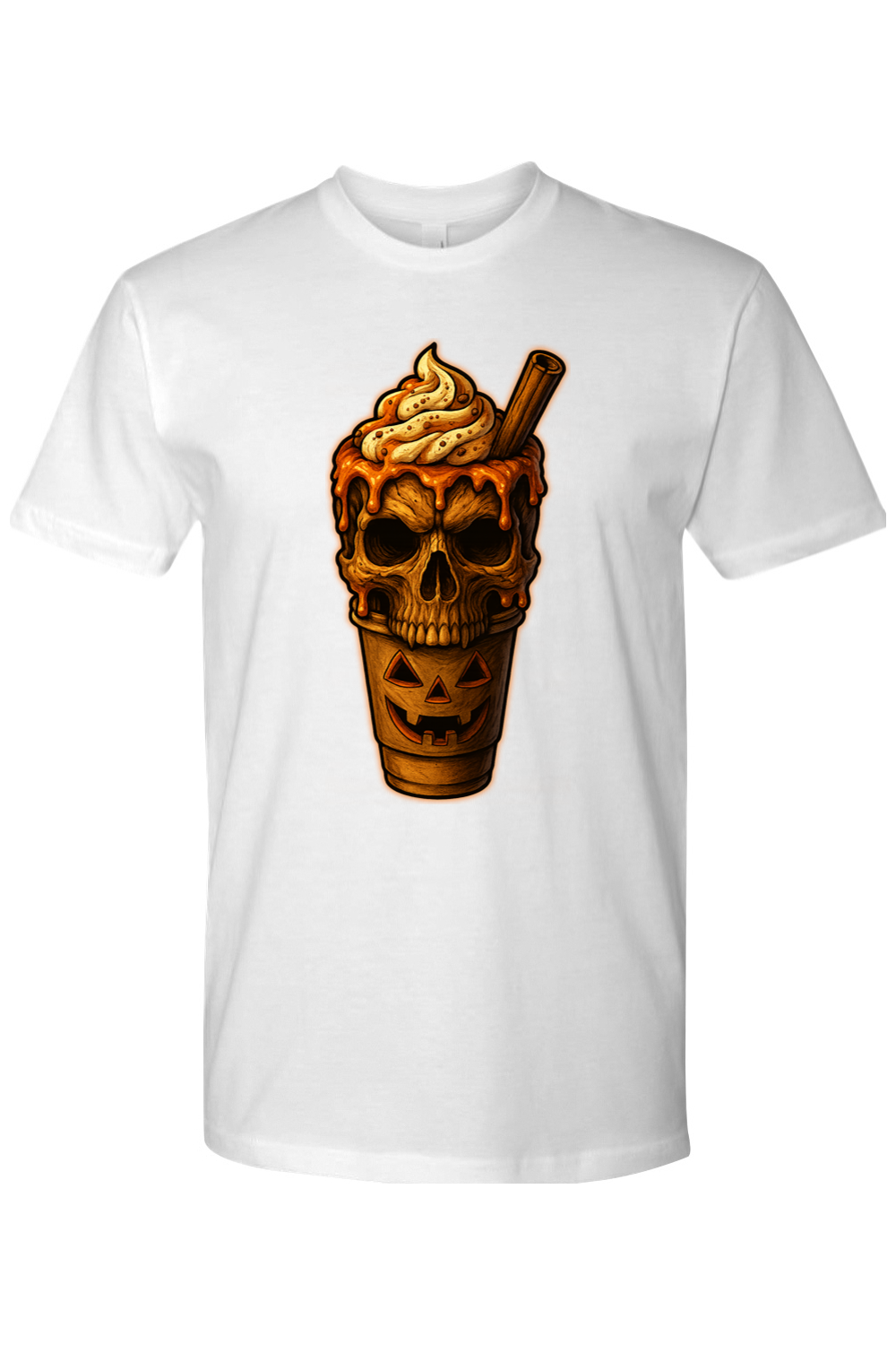 Pumpkin Spice Skull T-Shirt