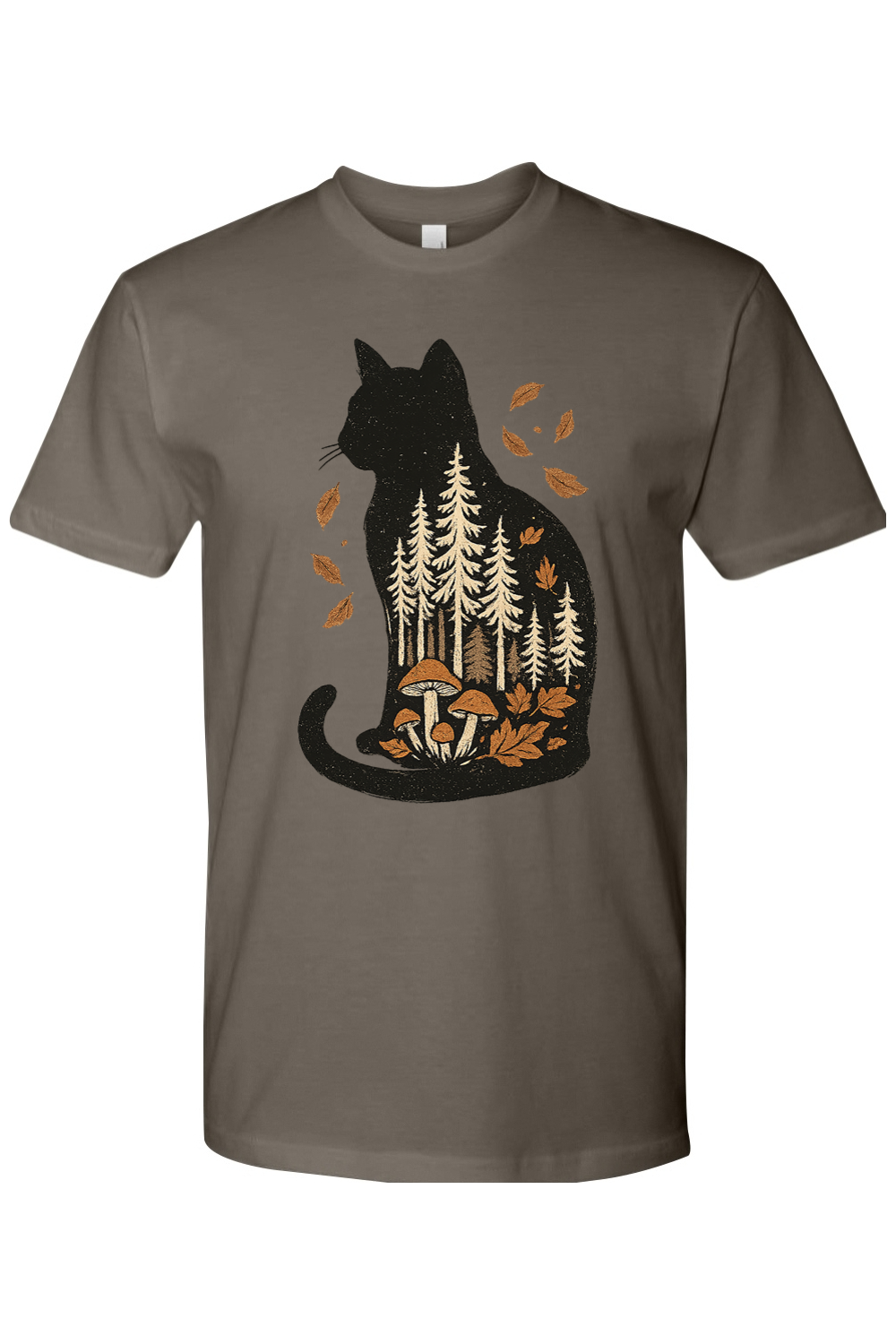 Cat of Autumn Leaves T-Shirt