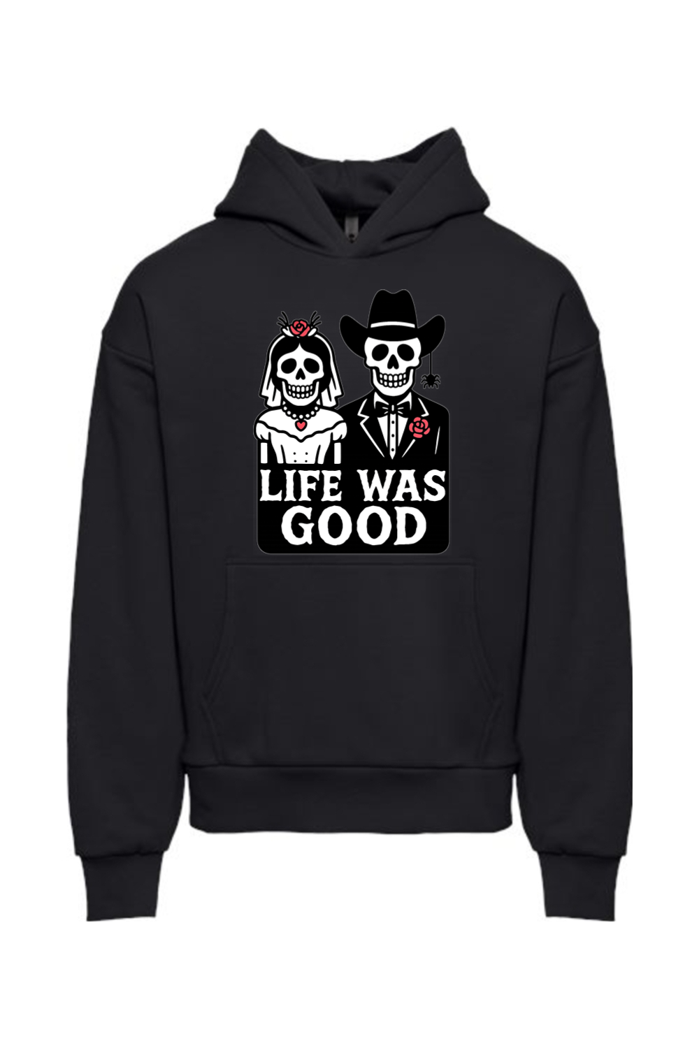 Bride & Groom Life Was Good Hoodie