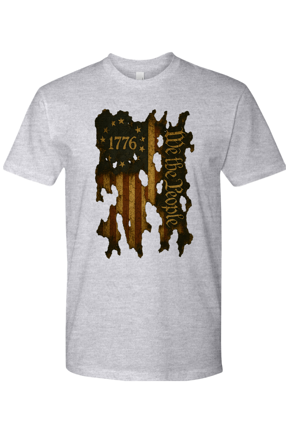 1776 Ripped Flag T-Shirt