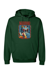 Dark green Christmas hoodie with 