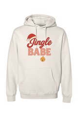 Cream Christmas hoodie with 