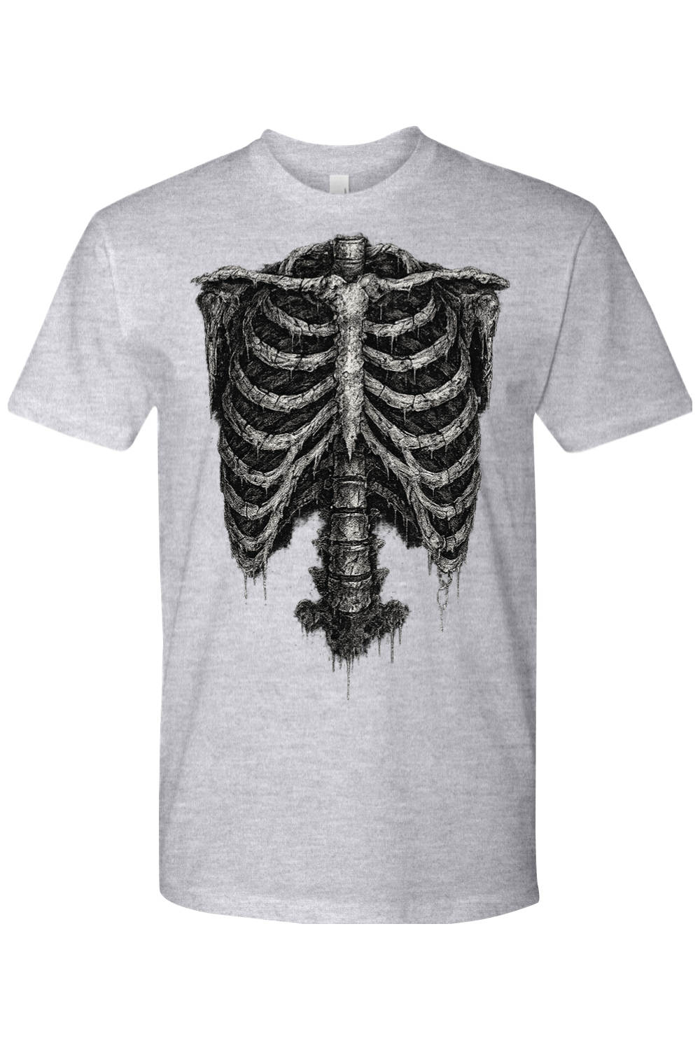 Dripping Death Ribcage T-Shirt