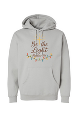 Gray Christmas hoodie with 