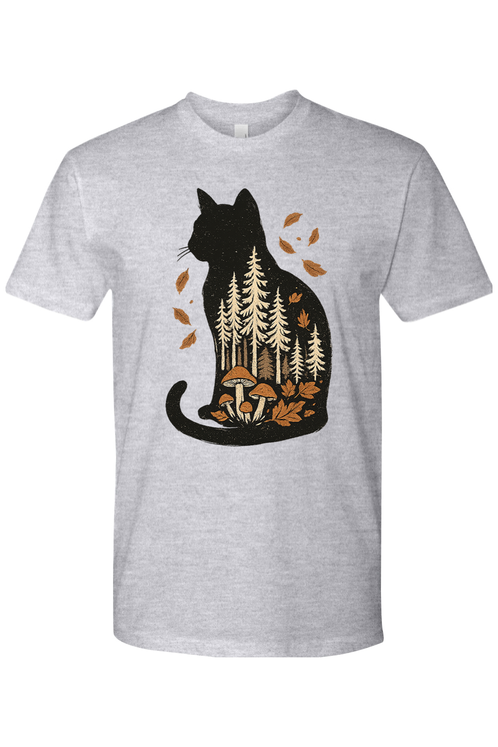 Cat of Autumn Leaves T-Shirt