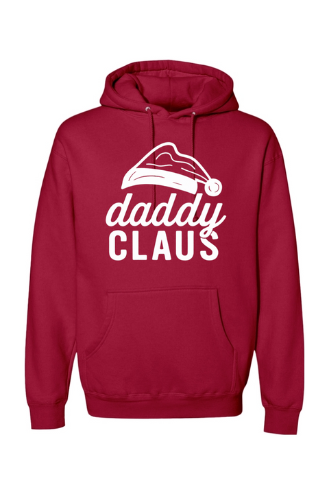 Red Christmas hoodie with 