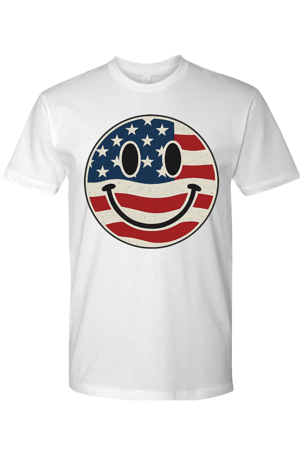 Star Spangled Smiley Face T-Shirt