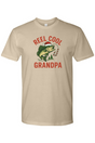 Reel Cool Grandpa Christmas Fishing T-Shirt