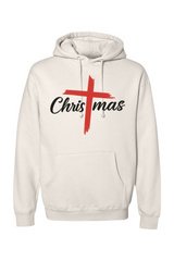 Beige Christmas Hoodie with 