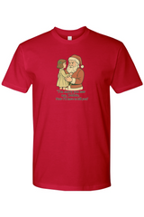 Red Christmas t-shirt with 