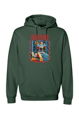 Green Christmas hoodie with 
