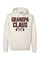 Cream Christmas hoodie with 