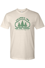 Beige Christmas t-shirt with 