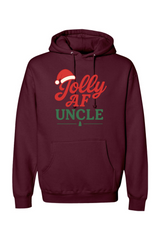Maroon Christmas Hoodie with 