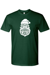 Dark green Christmas t-shirt with 