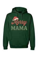 Green Christmas hoodie with 