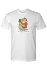 White Christmas t-shirt with 