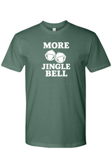 Pine green Christmas t-shirt with 