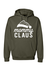 Olive green Christmas Hoodie with 