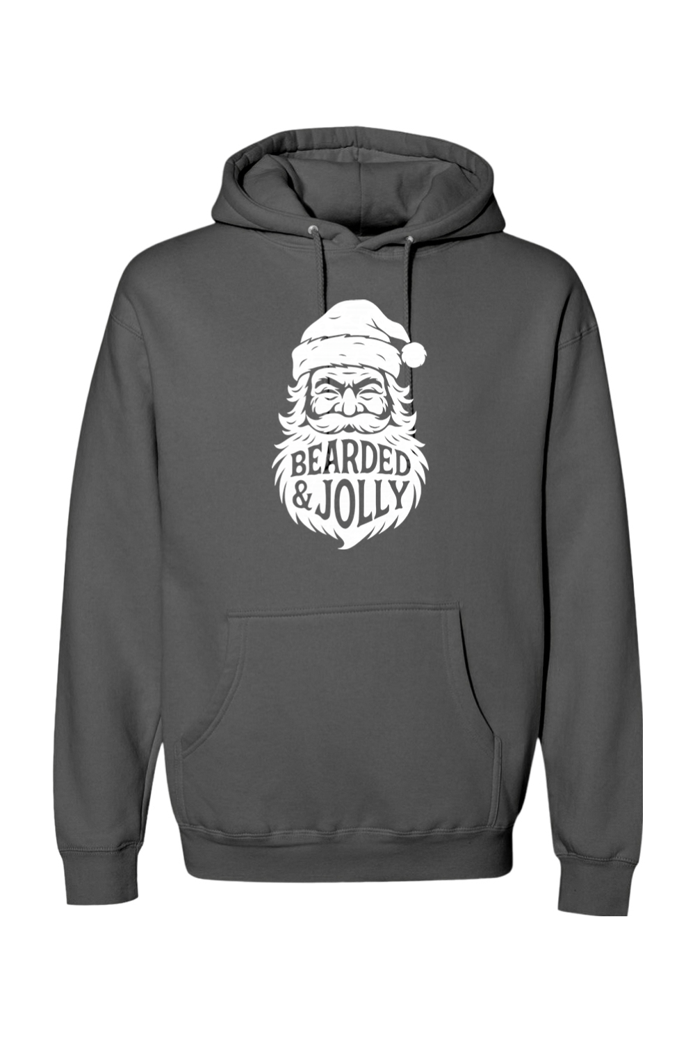 Bearded & Jolly Santa Hoodie