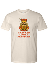 Beige vintage Christmas t-shirt with 