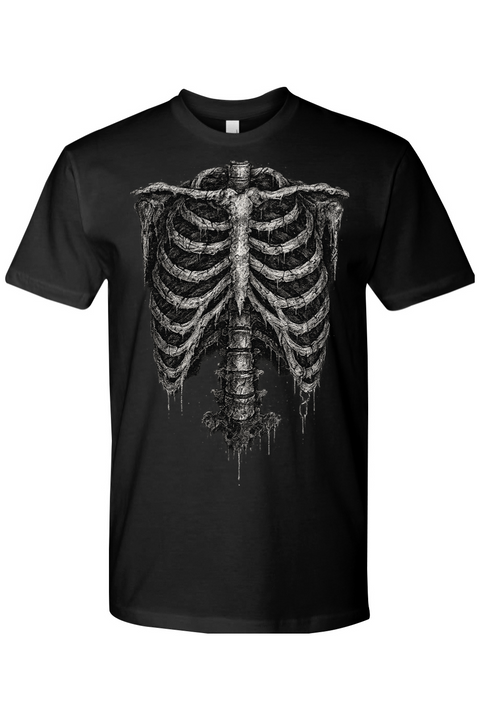 Dripping Death Ribcage T-Shirt