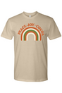 Peace Joy Cocoa Christmas Rainbow T-Shirt