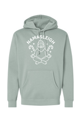 Light green Christmas hoodie with 