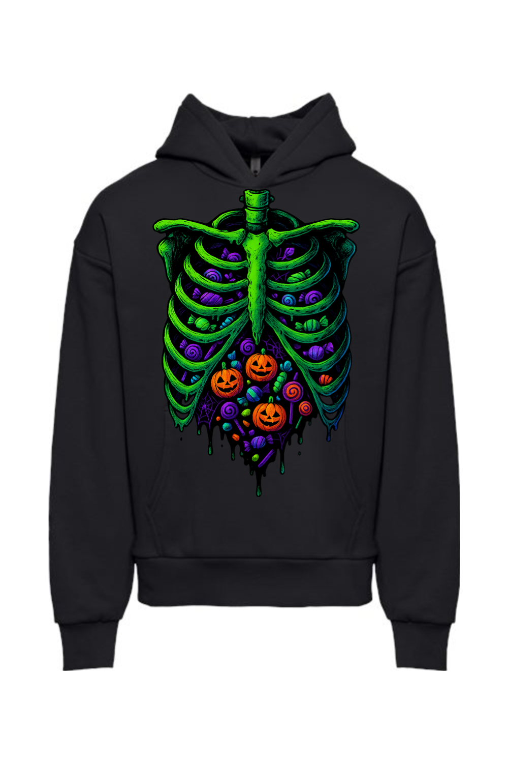 Toxic Candy Ribcage Hoodie