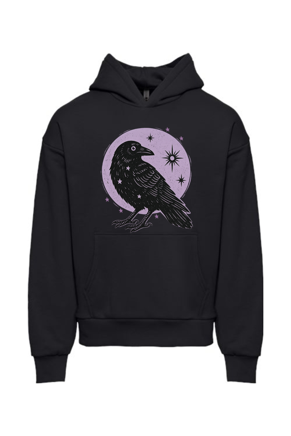 Moonlit Raven Hoodie