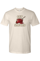 Cream beige Thanksgiving t-shirt with 