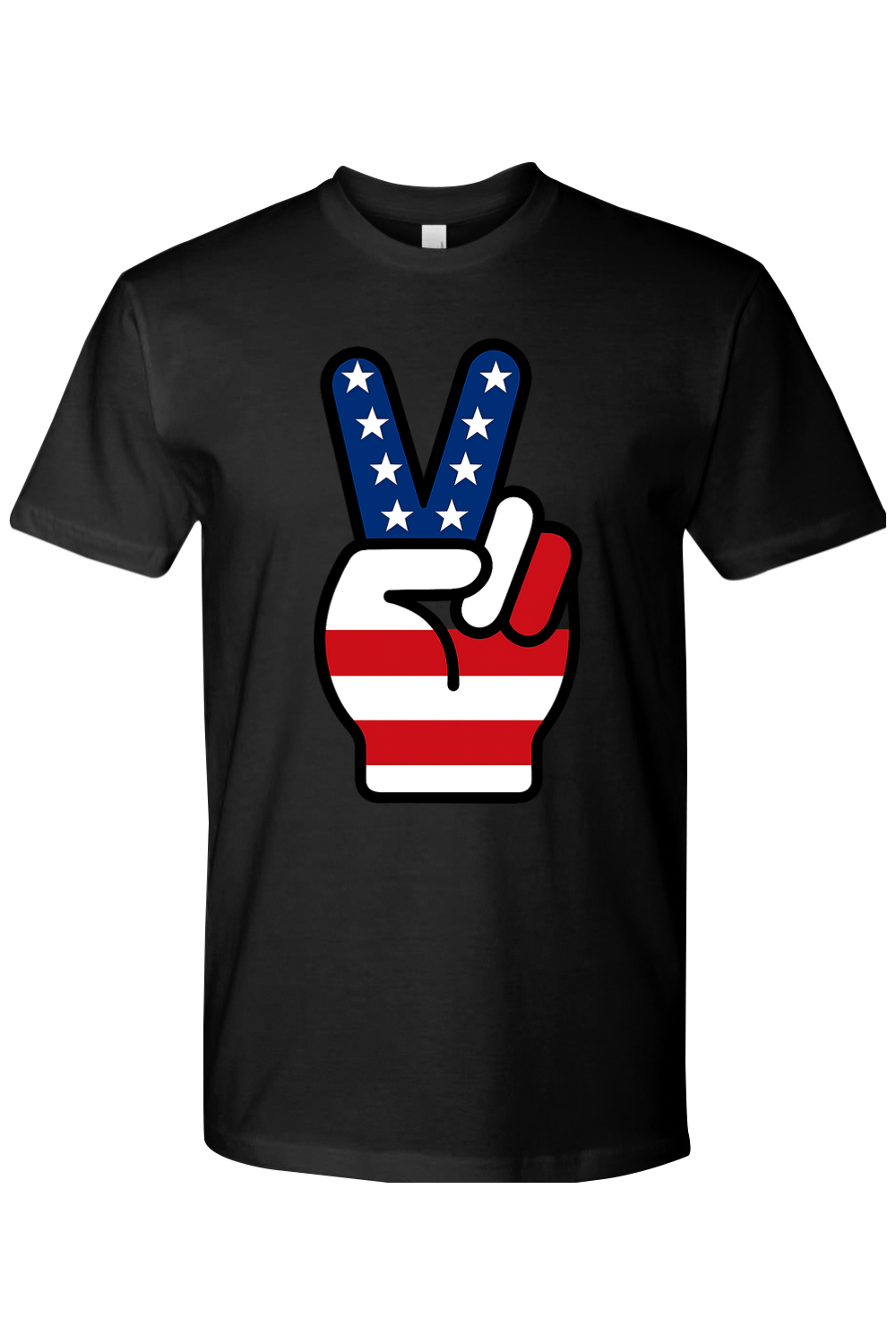 USA Peace Sign T-Shirt
