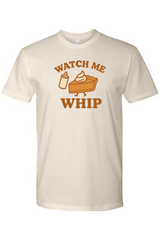 Cream beige Thanksgiving t-shirt with 